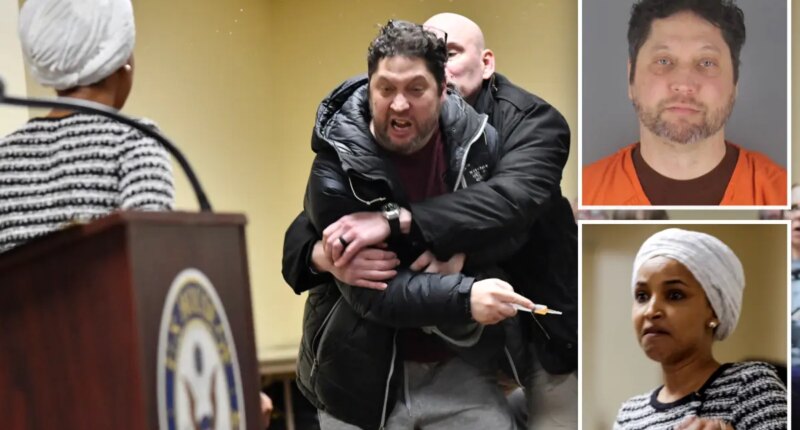 Rep. Ilhan Omar's apple cider vinegar assailant sentenced to 14 months in prison