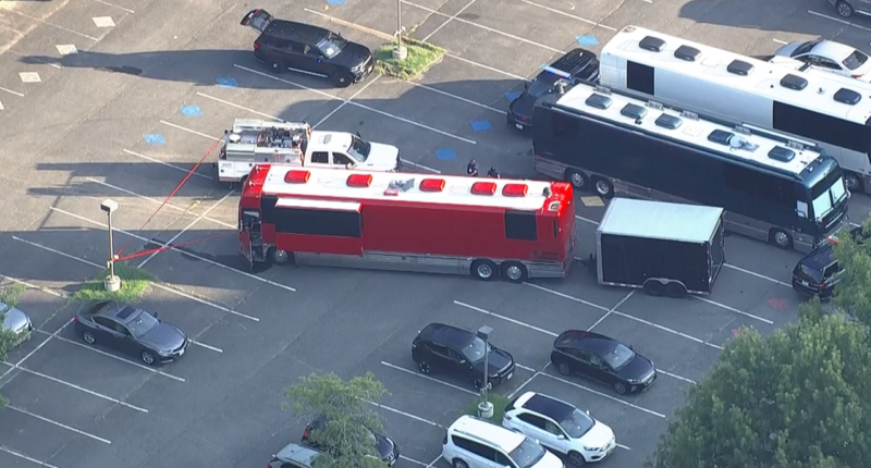 Rock concert at Virginia's Wolf Trap canceled after worker is crushed to death beneath tour bus
