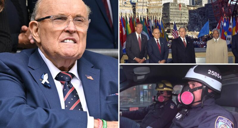 Rudy Giuliani: I did not hide information about toxic dust after September 11