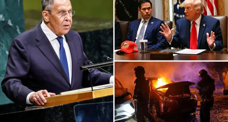Russian Foreign Minister Sergei Lavrov tears into US at United Nations