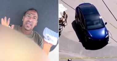 San Diego bystanders chase down suspected Tesla thief after woman struck on boardwalk