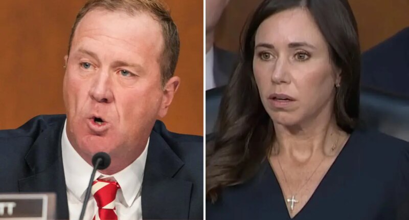 Sen. Katie Britt’s ‘look of utter horror’ as GOP colleague’s perjury accusation unravels during Jack Smith hearing goes viral