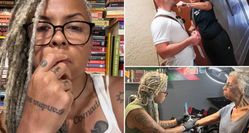 Shellyne Rodriguez runs 'speakeasy' tattoo parlor