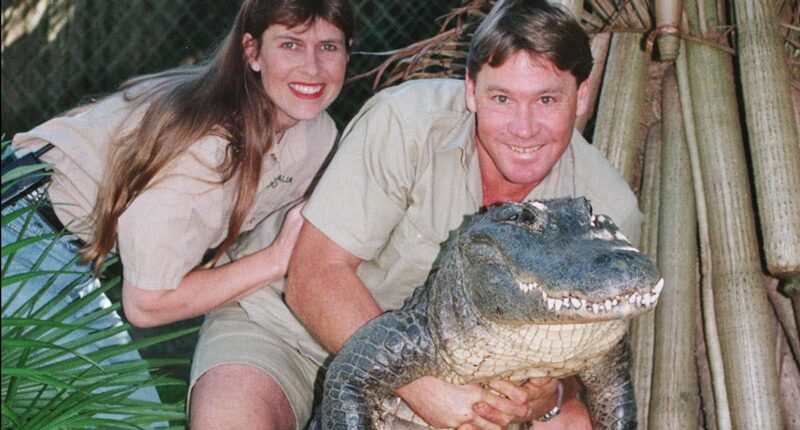 In this June 18, 1999 file photo, Steve Irwin,