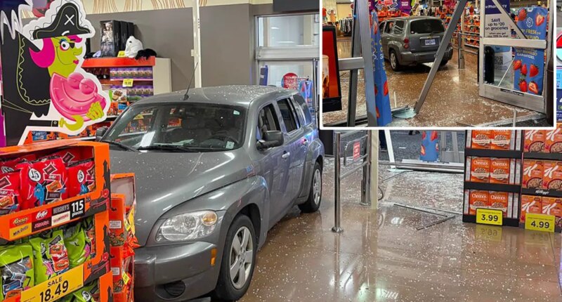 Texas man arrested after 'intentionally' crashing into a closed Kroger to use bathroom: cops