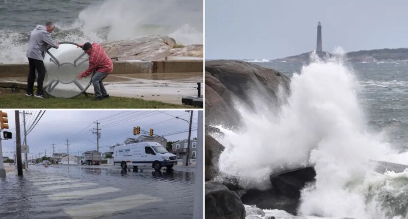 Thousands without power, roads flood in New Jersey ahead of nor'easter set to thrash East Coast