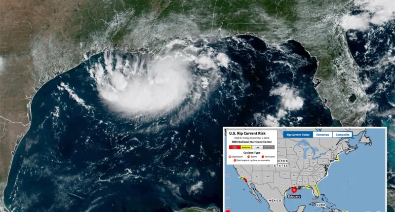 Tropical Storm Edouard forms near Texas and Louisiana while a storm moves toward Hawaii