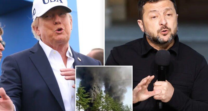 Trump blames Ukraine for diesel fuel price spike, urges Zelensky to stop hitting Russian refineries