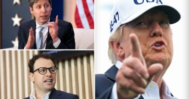 Trump brushes off AI doom predictions, says US must push ahead