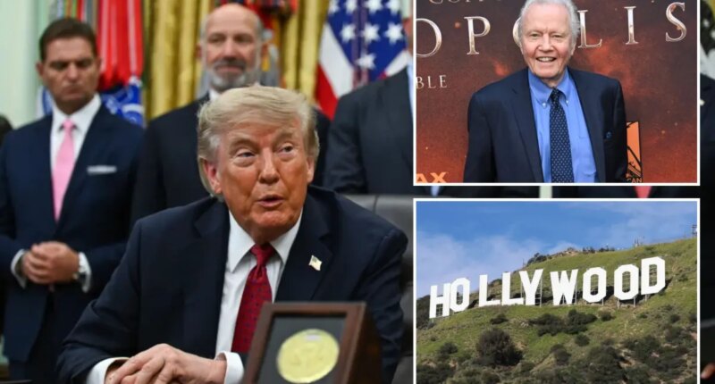 Trump calls on Congress to save Hollywood with federal tax breaks