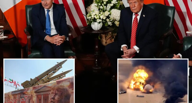 Trump optimistic about wrapping up Iran war, claims things will turn out ‘fine and dandy’ during meeting with Ireland PM