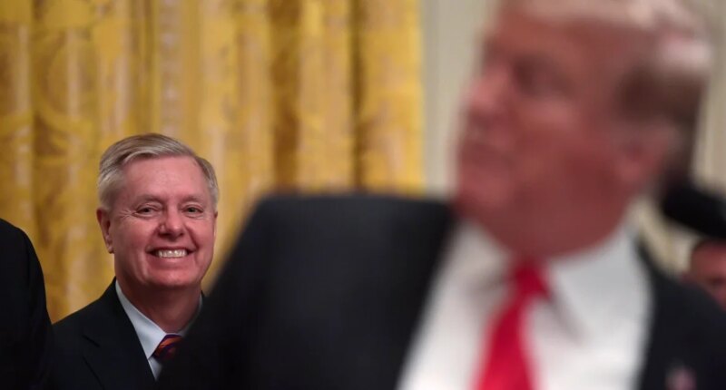 Trump signs Russia sanctions bill championed by Lindsey Graham