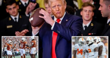 Trump to attend major college football game — and coaches are worried about disruptions