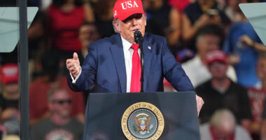 Trump to campaign in North Carolina for U.S. Senate candidate Michael Whatley who's facing former NC Governor Roy Cooper