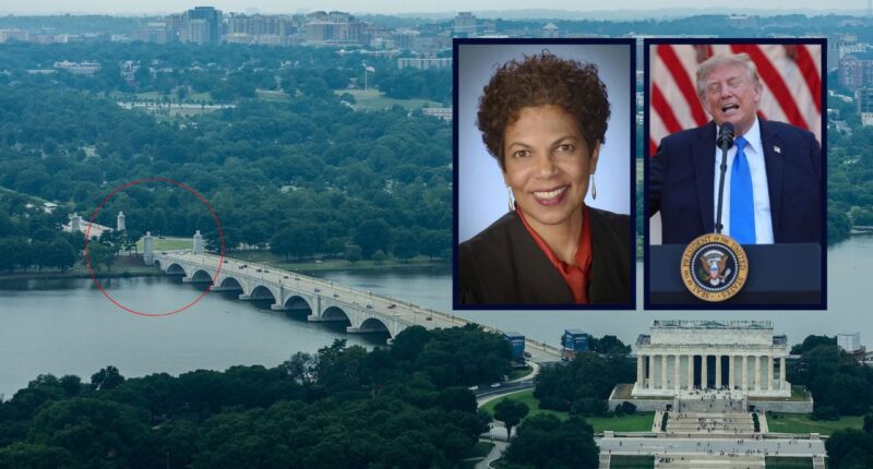 Judge Tanya Chutkan, President Donald Trump, Memorial Circle