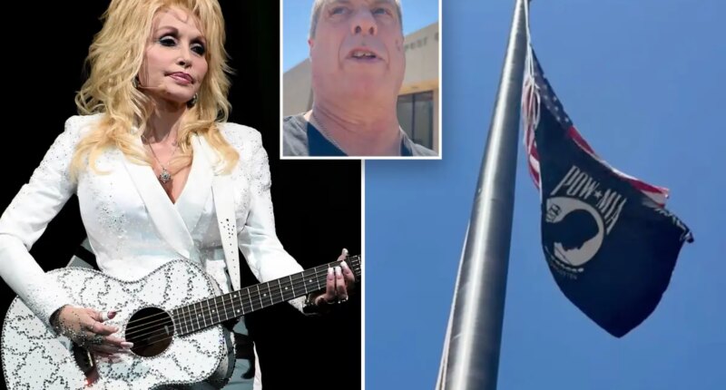 Trump's Dolly Parton flag order sparks Texas preacher David Grisham's protest