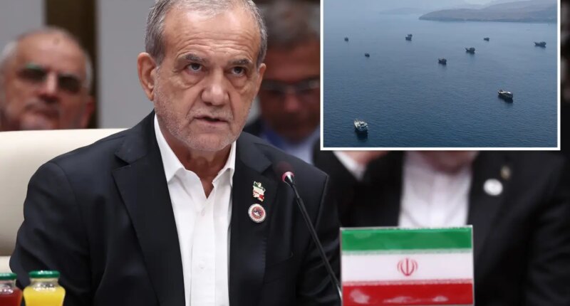 Two supertankers struck in the Strait of Hormuz as Iran president extends olive branch
