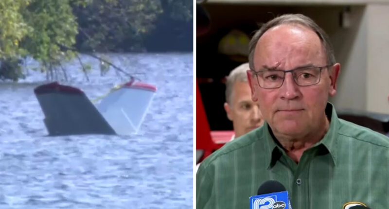 U.S. Rep. Tom Tiffany of Wisconsin swims to safety after plane makes emergency landing in Lake Wausau