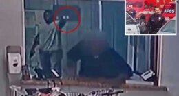 Video shows gunman open fire at South LA assisted living facility