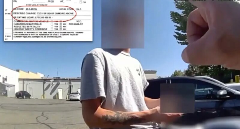 Virginia motorcyclist pulled over going 72 mph in 25 mph zone to beat McDonald's breakfast cutoff
