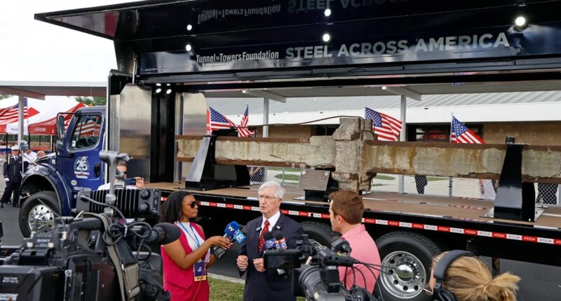 Where Tunnel to Towers' Steel Across America tour will stop ahead of 9/11