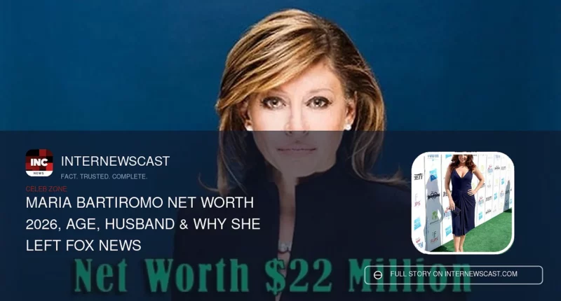 Maria Bartiromo Net Worth 2026, Age, Husband & Why She Left Fox News - Internewscast