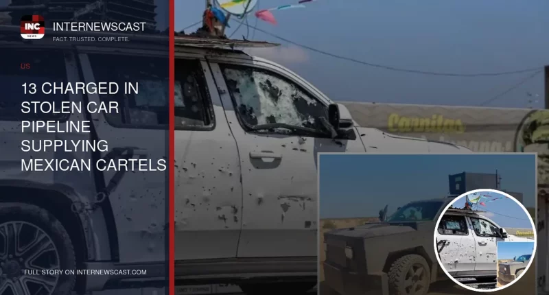 13 Charged in Stolen Car Pipeline Supplying Mexican Cartels