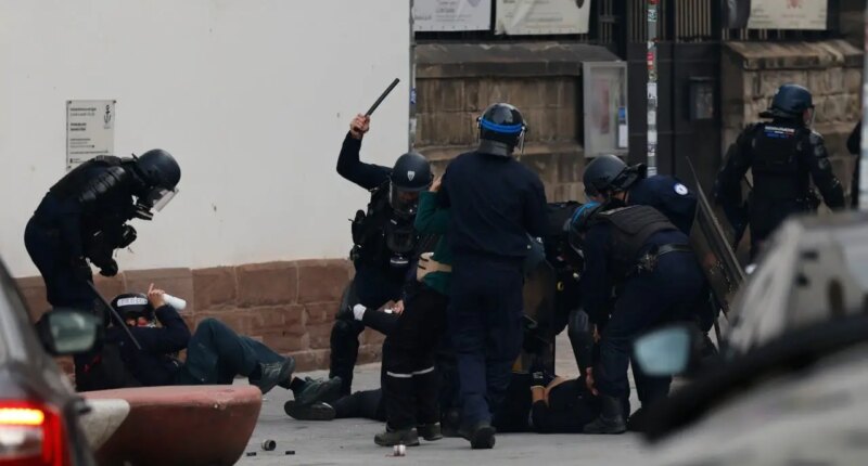 135 people arrested across France as police find potential weapons on protestors, official says