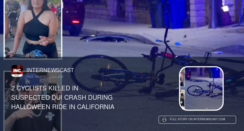 2 Cyclists Killed in Suspected DUI Crash During Halloween Ride in California