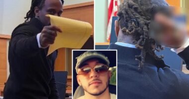 Accused murder-for-hire NY thug flips off TV cameras in court during jury deliberations
