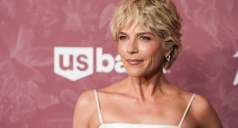Actress Selma Blair arrested after allegedly biting flight attendant, being restrained on flight from LAX to JFK, source says