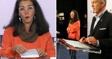 Alaska Dem Senate hopeful Mary Peltola mocked for using 'cue cards' in high-stakes debate