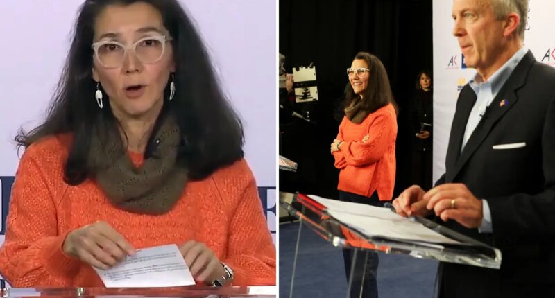 Alaska Dem Senate hopeful Mary Peltola mocked for using 'cue cards' in high-stakes debate