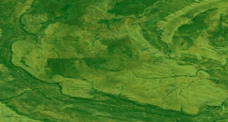 Ancient structure 'with legs' spotted in the desert by NASA satellite