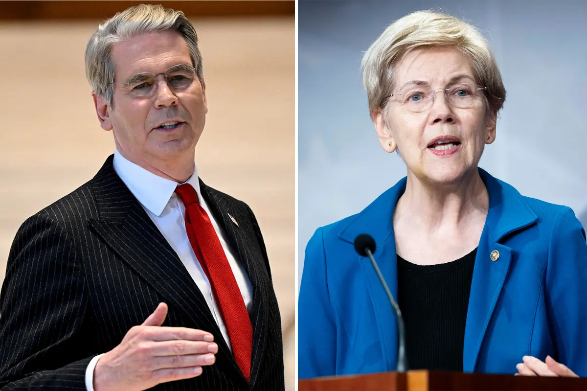 Treasury Secretary Scott Bessent Fires Back at Elizabeth Warren