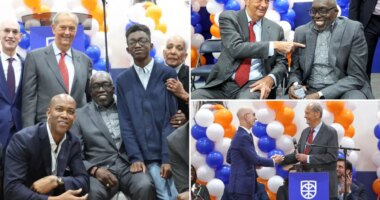 Bill Bradley, Earl Monroe reunite at Bronx ribbon cutting ceremony