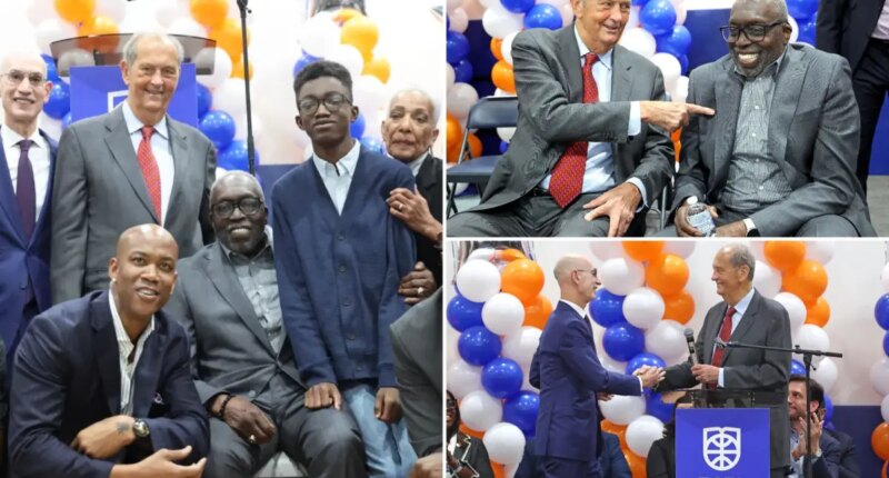 Bill Bradley, Earl Monroe reunite at Bronx ribbon cutting ceremony