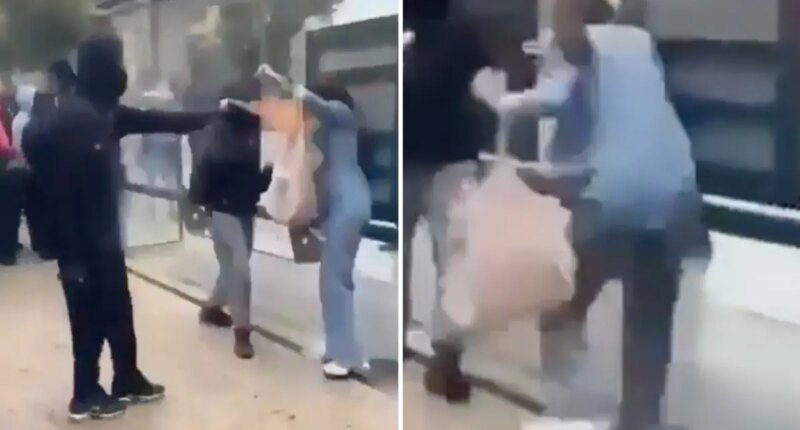 Boy, 15, arrested for blasting fire in woman's face during France's student riots
