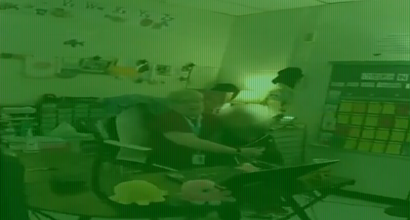 Boy, 6, filmed cursing and threatening cops after shooting his teacher