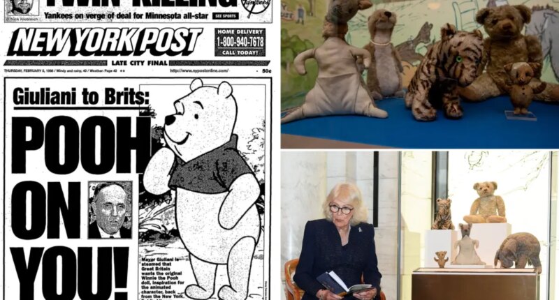 Brits in new war with NYC over original Winnie-the-Pooh