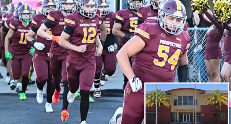 California high school students walk out over football captain’s ‘Cornell 7’ post