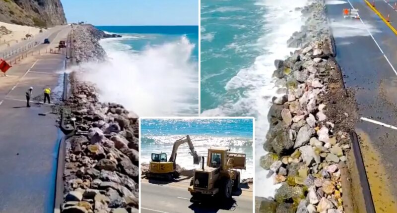 California scrambles to save PCH from crumbling into ocean