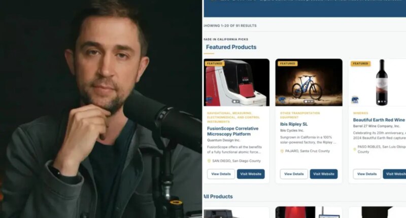 California's new business site faces backlash over identity label controversy