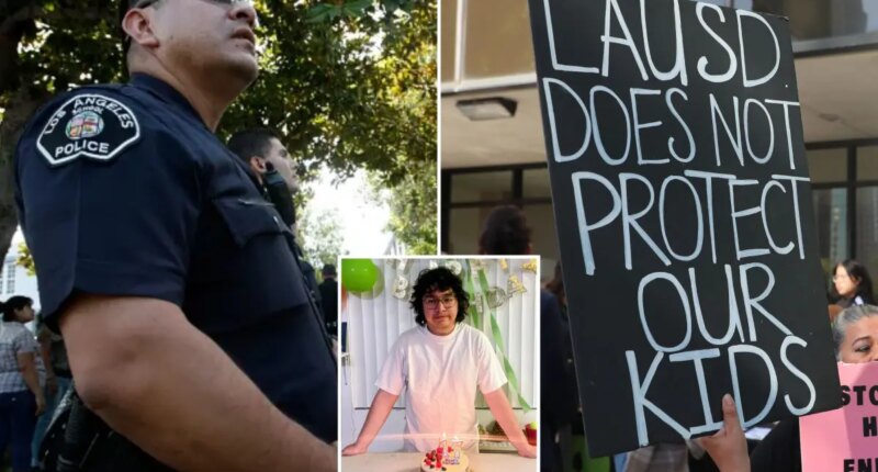Calls for police on LAUSD campuses grow following high school tragedy