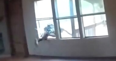 Copper theft suspect's desperate escape caught on bodycam video before deputies discover what he left behind