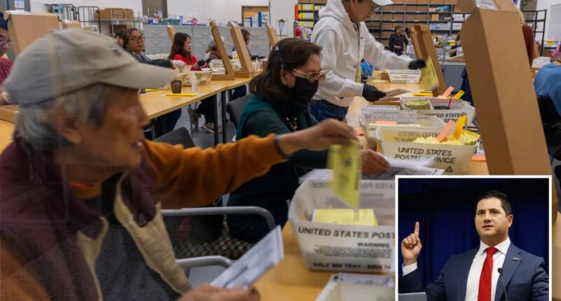 DOJ moves to block 20K disputed California ballots from count