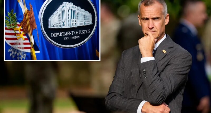 DOJ probes Corey Lewandowski over improper awarding of DHS contracts under Kristi Noem