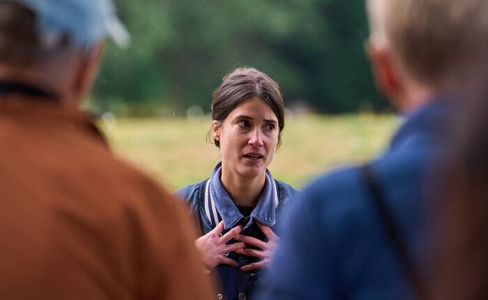 Democrat Marie Gluesenkamp Perez fights to keep a foothold in Pacific Northwest's Trump country
