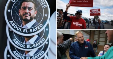 Democrats' midterm elections mail-in votes give early leads