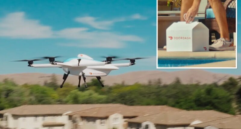 DoorDash delivery drones will soon be a reality in California
